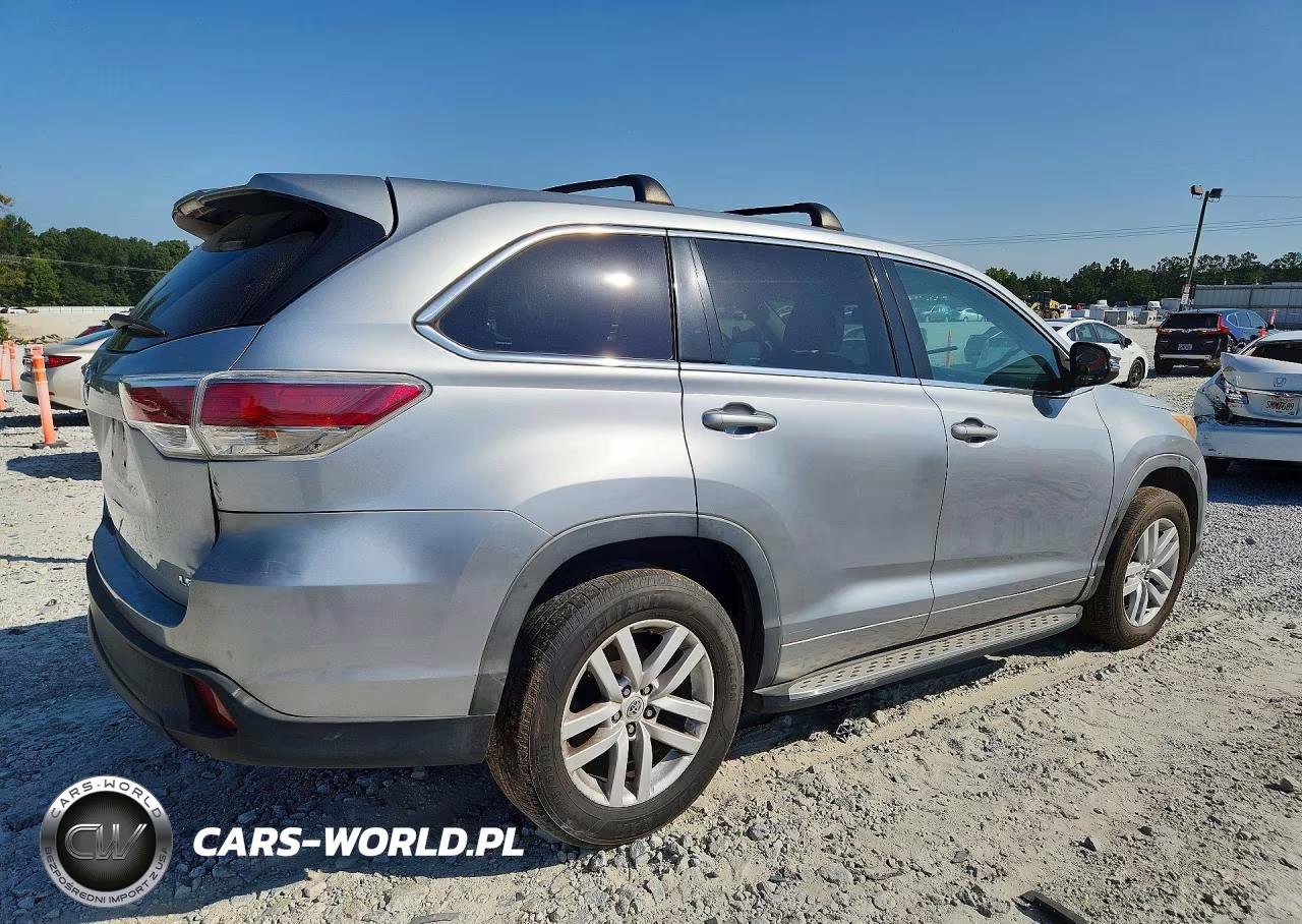 2015 Toyota Highlander VIN:5TDZARFH3FS016544 - 3