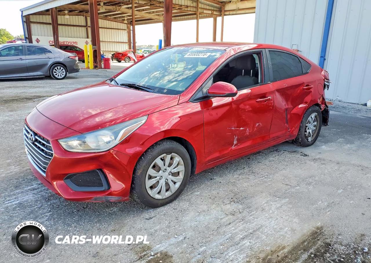 2020 Hyundai Accent Se VIN:3KPC24A66LE117126 - 1