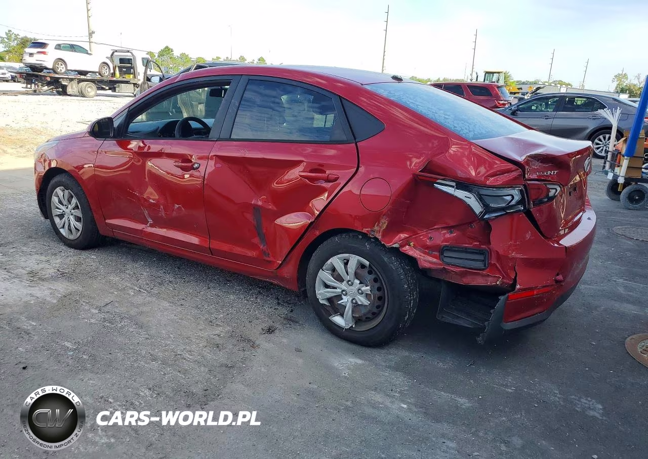 2020 Hyundai Accent Se VIN:3KPC24A66LE117126 - 2