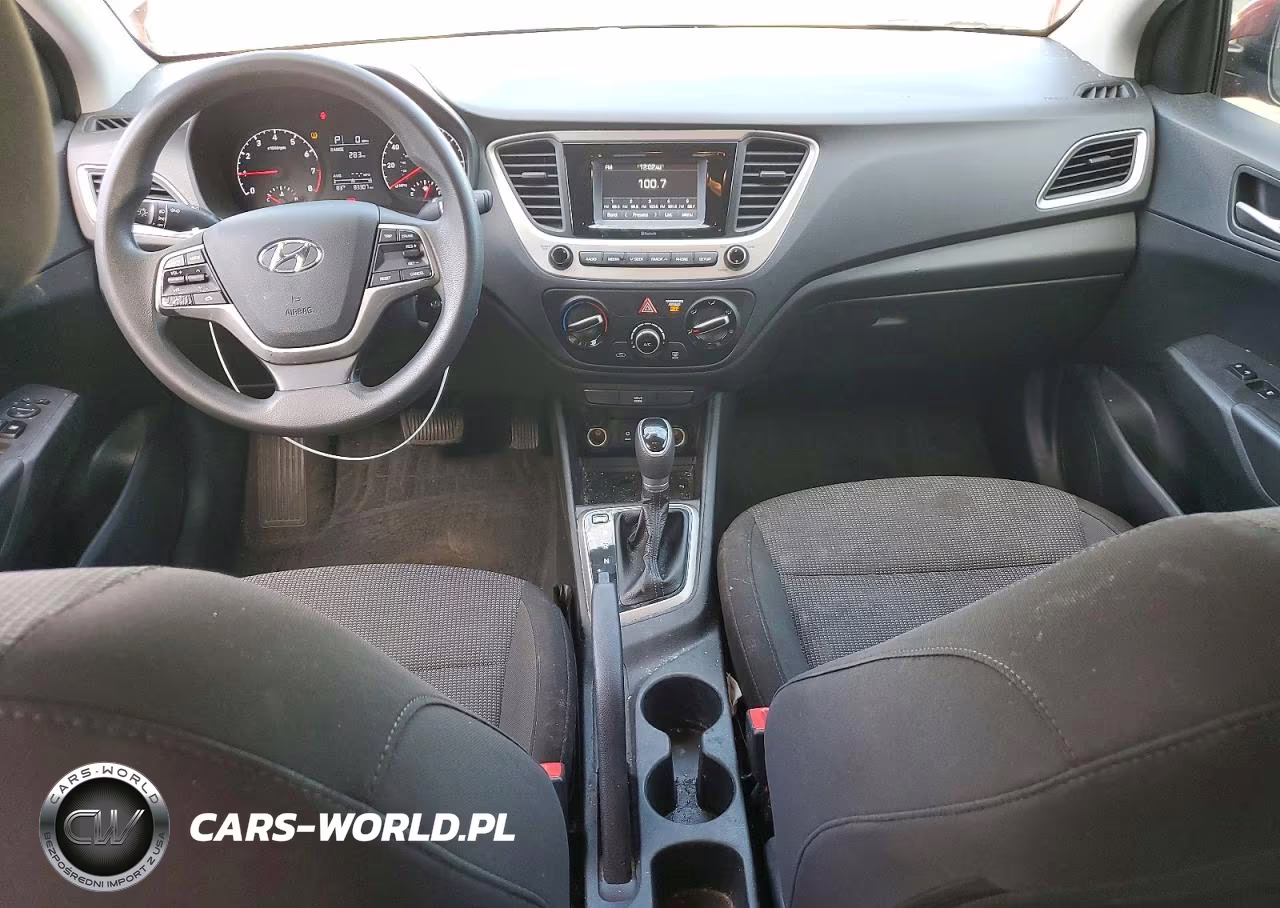 2020 Hyundai Accent Se VIN:3KPC24A66LE117126 - 8