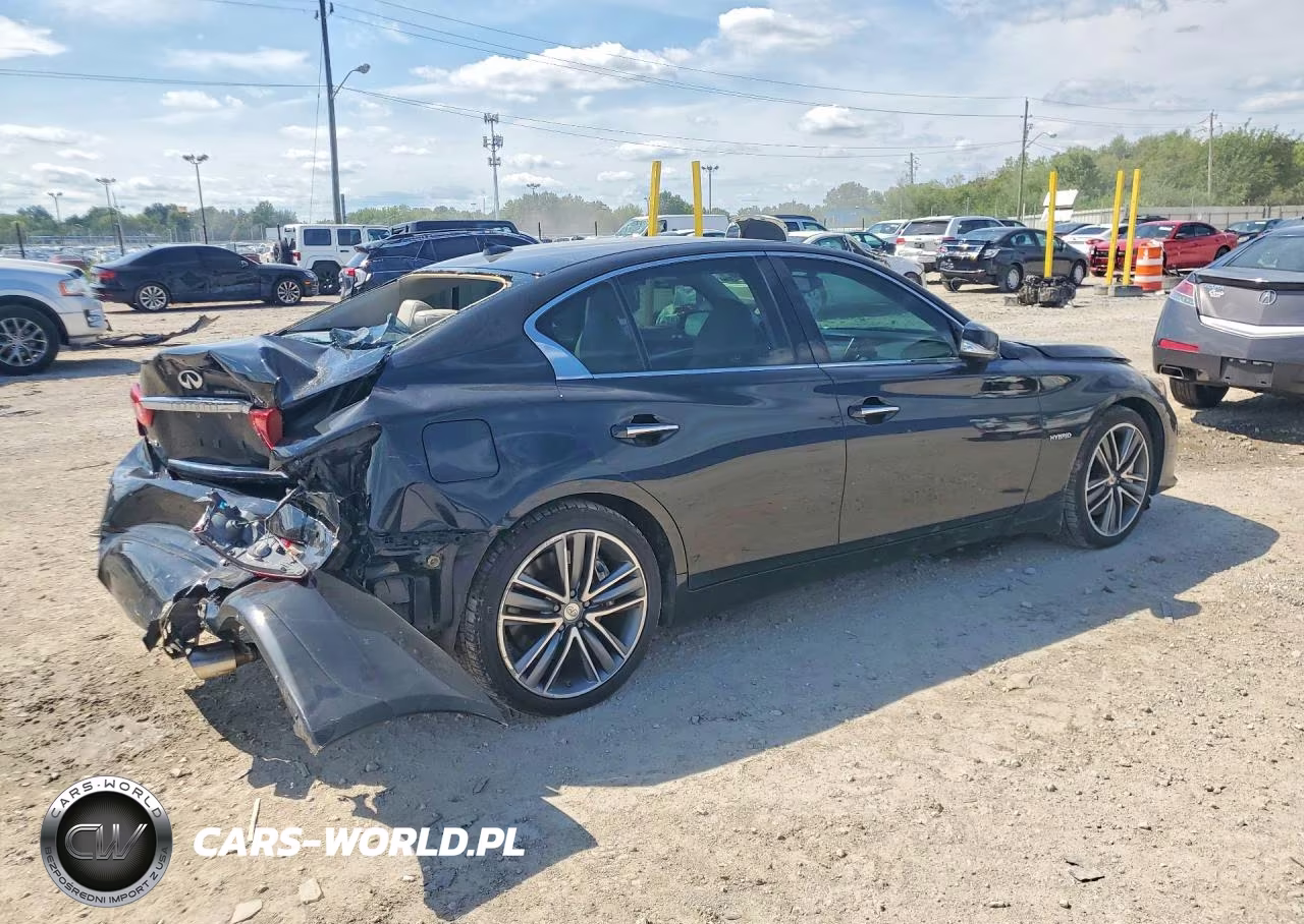 2014 Infiniti Q50 Hybrid Premium VIN:JN1AV7AR6EM703343 - 3