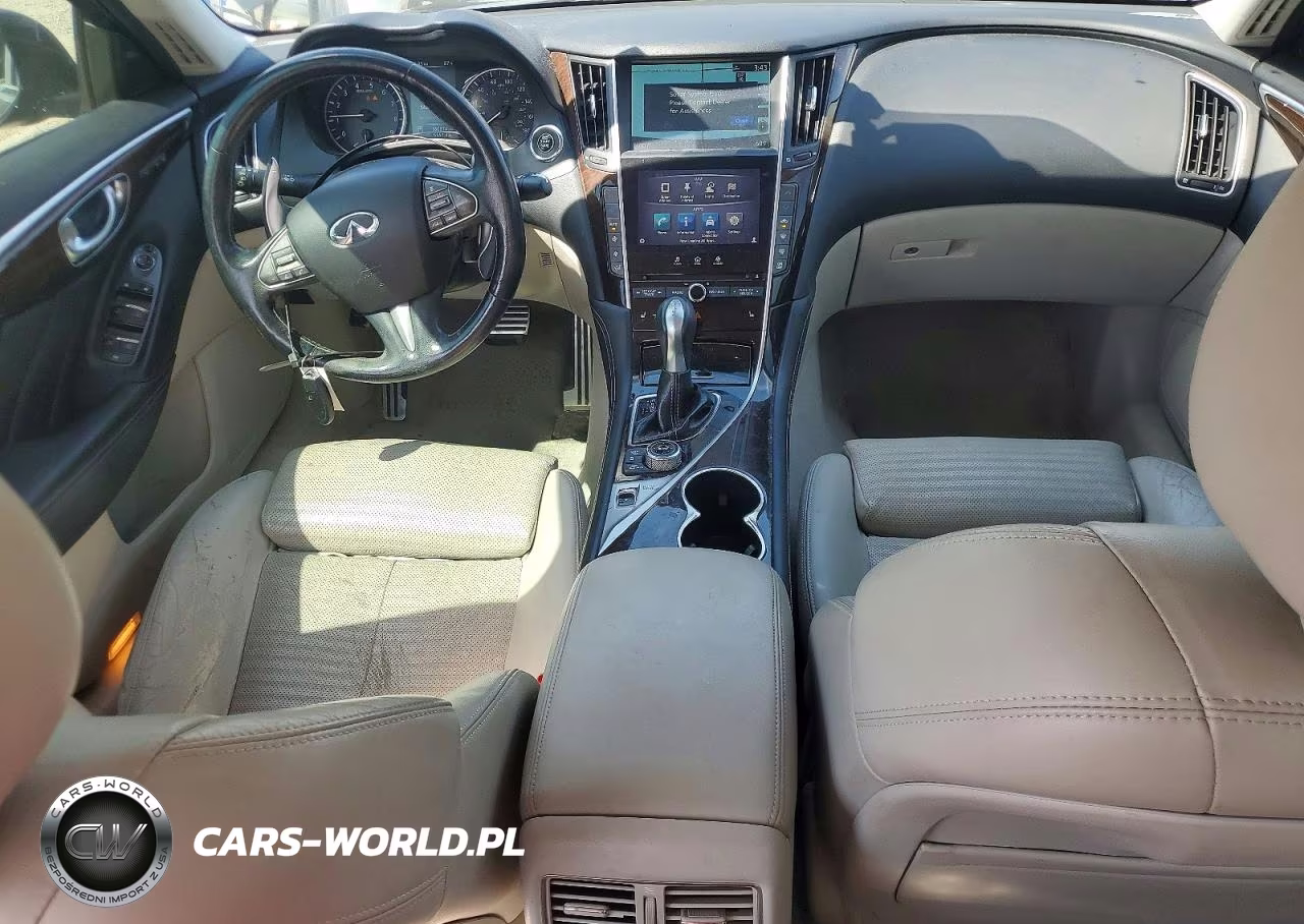 2014 Infiniti Q50 Hybrid Premium VIN:JN1AV7AR6EM703343 - 8
