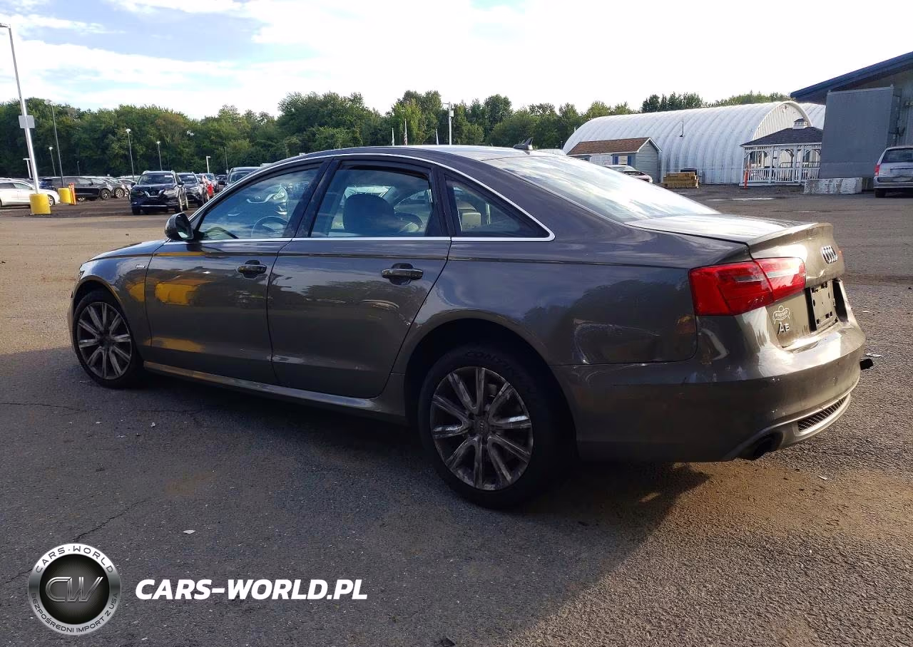 2012 Audi A6 VIN:WAUBGAFC4CN023359 - 2