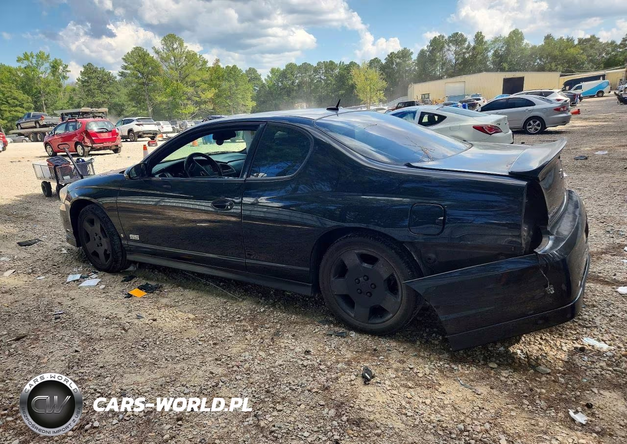 2007 Chevrolet Monte Carlo Ss VIN:2G1WL16C879389018 - 2