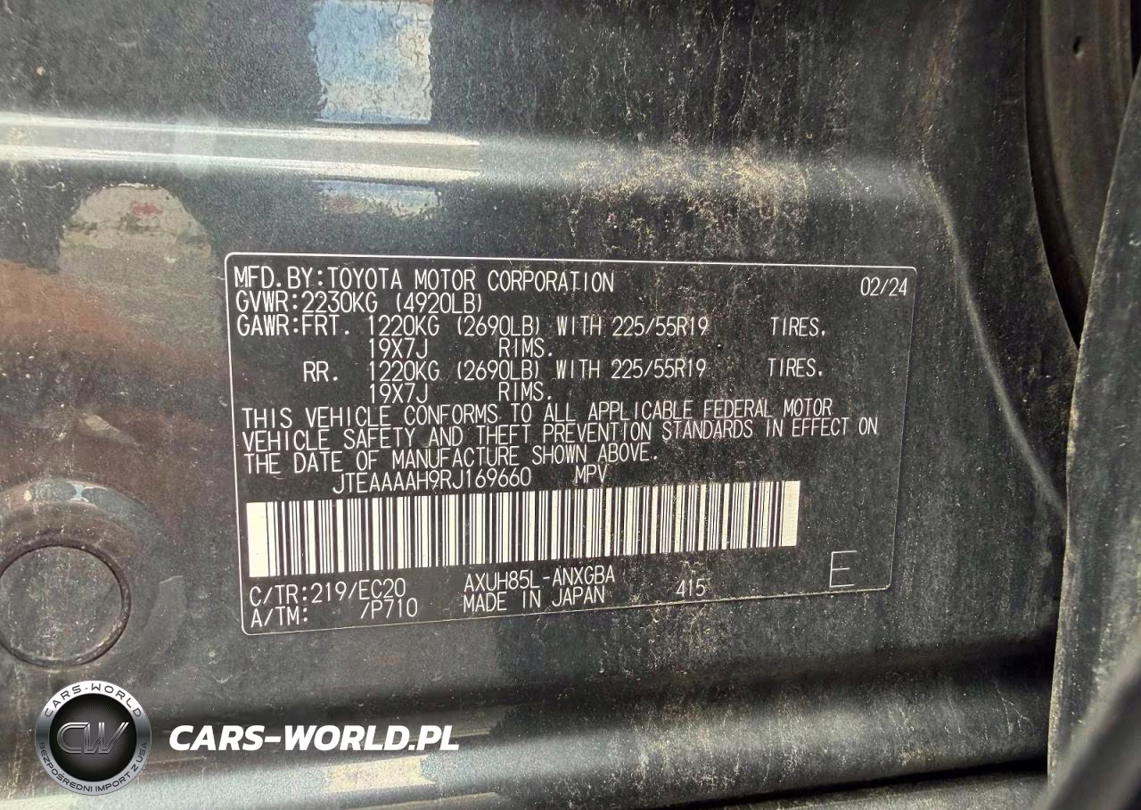 2024 Toyota Venza Nightshade Edition VIN:JTEAAAAH9RJ169660 - 14