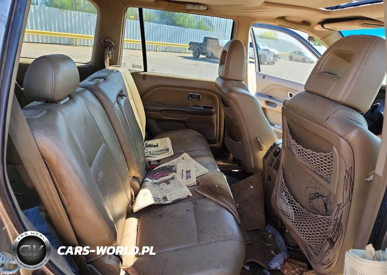 2005 Honda Pilot Exl VIN:2HKYF18585H510467 - 11