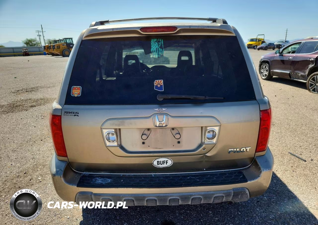 2005 Honda Pilot Exl VIN:2HKYF18585H510467 - 6
