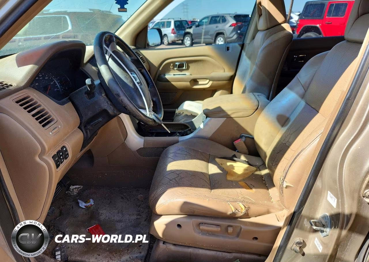 2005 Honda Pilot Exl VIN:2HKYF18585H510467 - 7