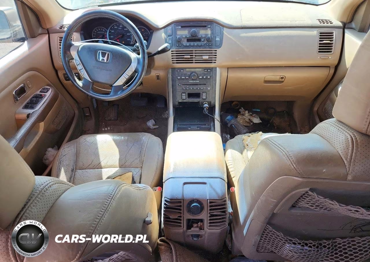 2005 Honda Pilot Exl VIN:2HKYF18585H510467 - 8
