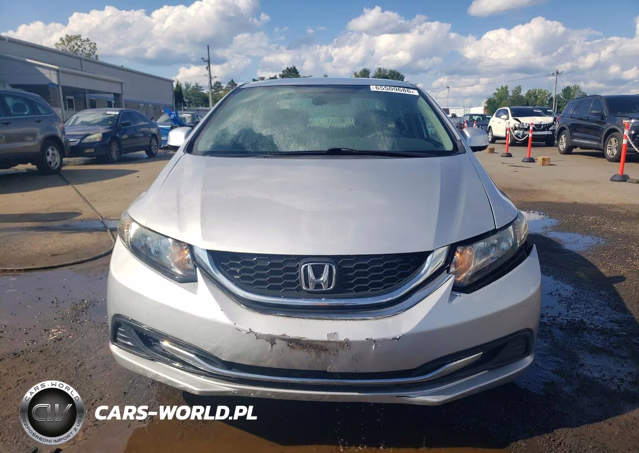 2013 Honda Civic Lx VIN:19XFB2F56DE079304 - 5