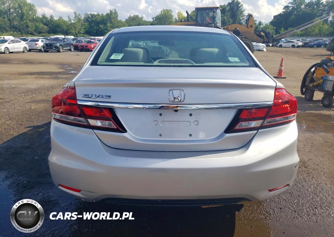 2013 Honda Civic Lx VIN:19XFB2F56DE079304 - 6