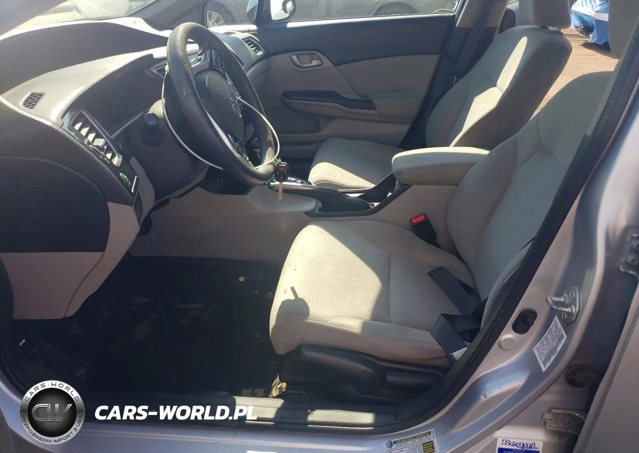 2013 Honda Civic Lx VIN:19XFB2F56DE079304 - 7