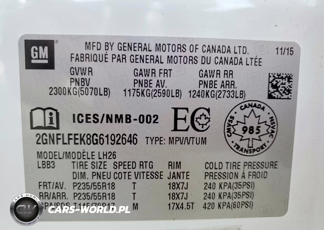 2016 Chevrolet Equinox Lt VIN:2GNFLFEK8G6192646 - 13