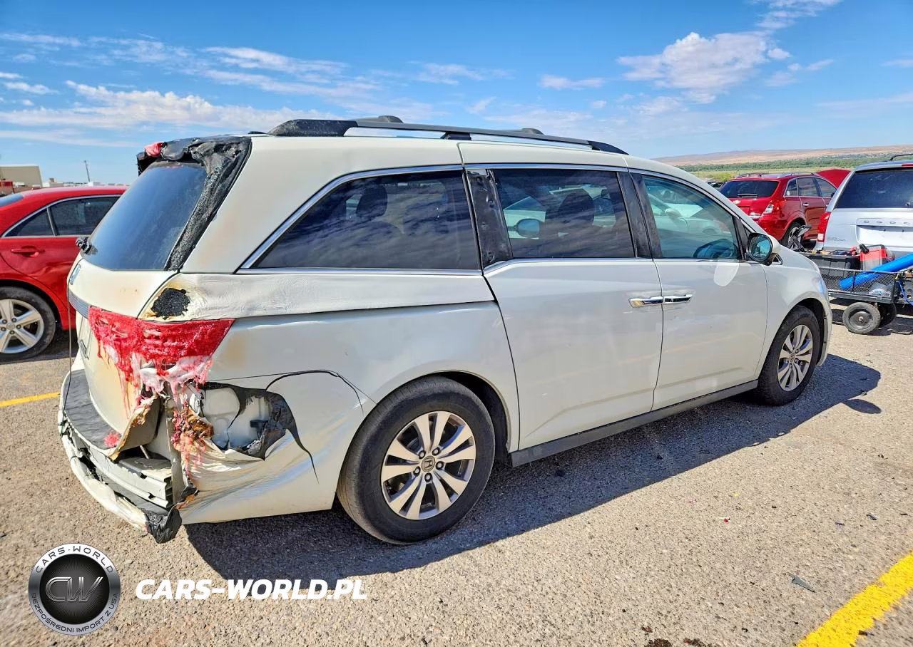 2015 Honda Odyssey Exl VIN:5FNRL5H66FB053042 - 3