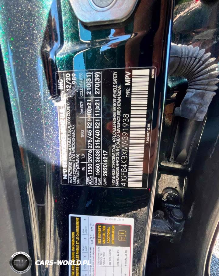 2021 Mercedes-Benz Gle 350 4Matic VIN:4JGFB4KBXMA391938 - 13