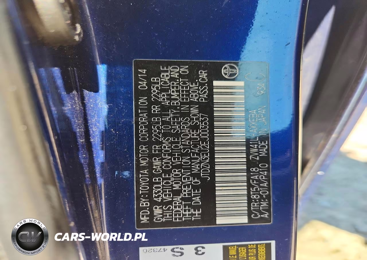2014 Toyota Prius V Three VIN:JTDZN3EU2EJ003537 - 12
