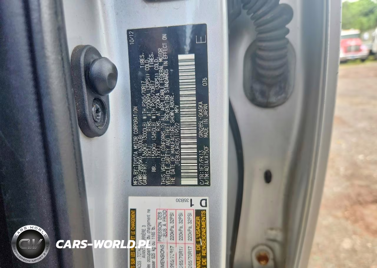 2013 Toyota 4Runner Sr5 VIN:JTEBU5JR4D5119522 - 13