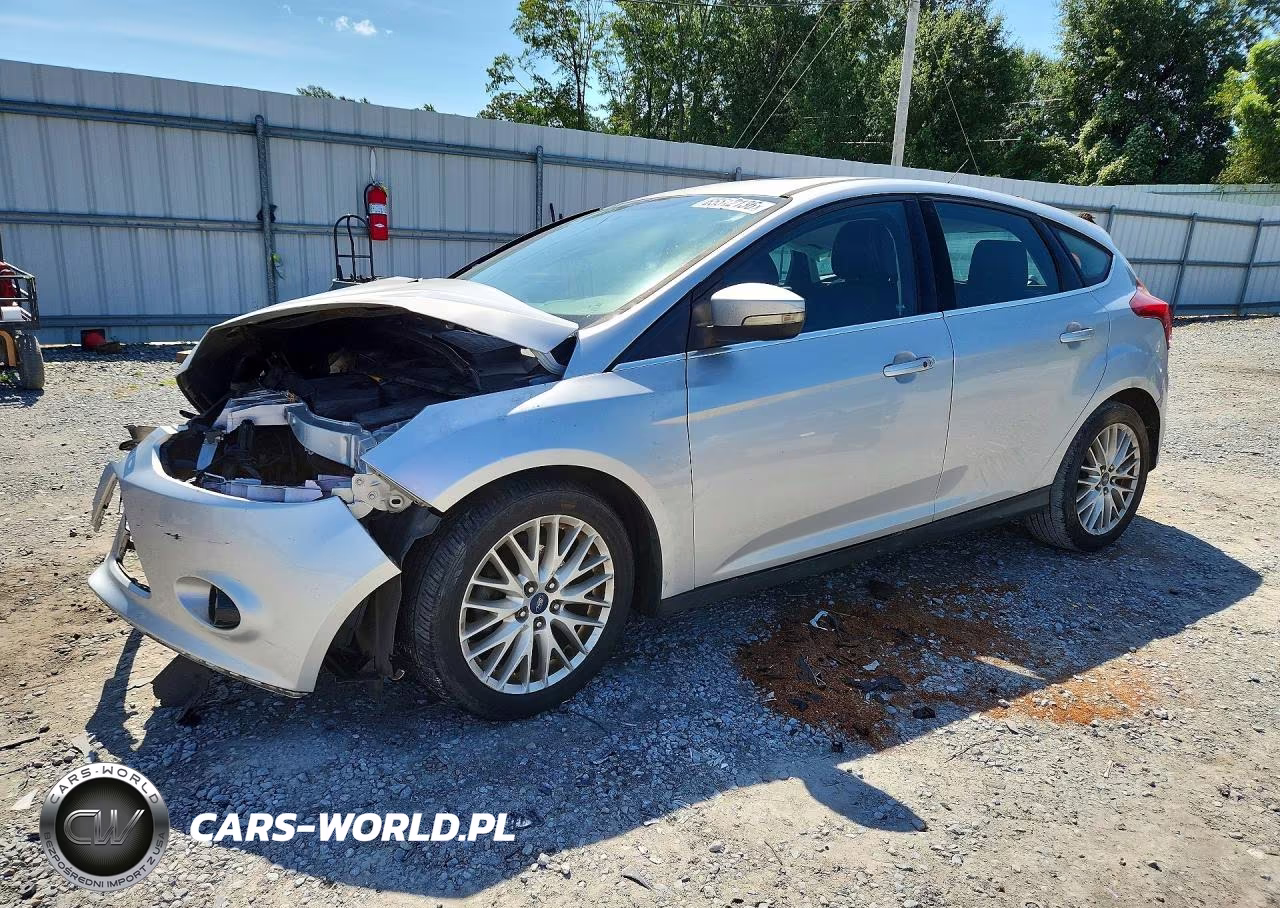 2014 Ford Focus Titanium VIN:1FADP3N24EL409932 - 1