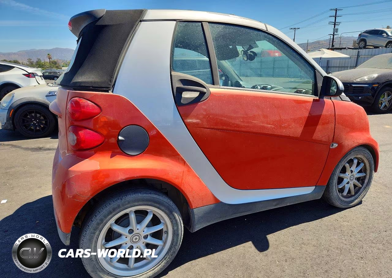 2008 Smart Fortwo Passion VIN:WMEEK31X48K095726 - 3