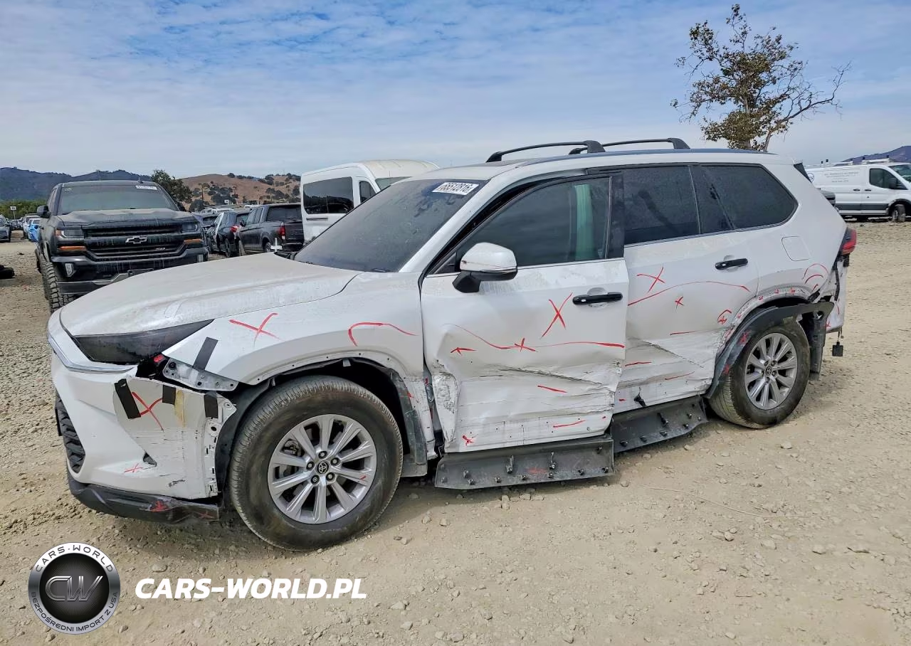 2024 Toyota Grand Highlander Hybrid Xle VIN:5TDACAB50RS000813 - 1