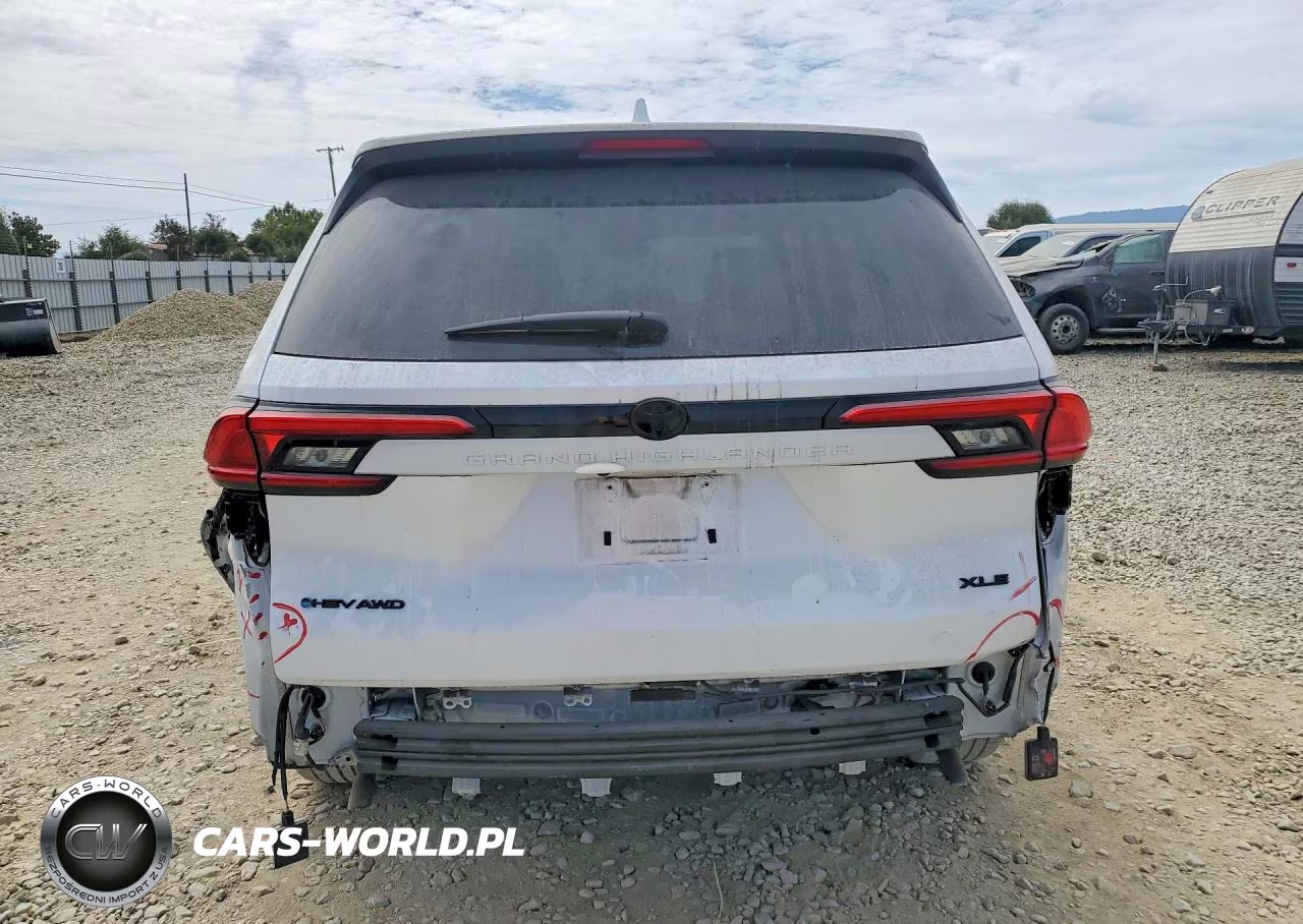2024 Toyota Grand Highlander Hybrid Xle VIN:5TDACAB50RS000813 - 6
