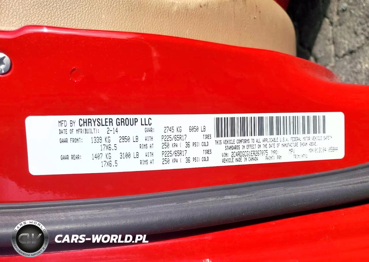 2014 Dodge Grand Caravan Sxt VIN:2C4RDGCG1ER267075 - 13