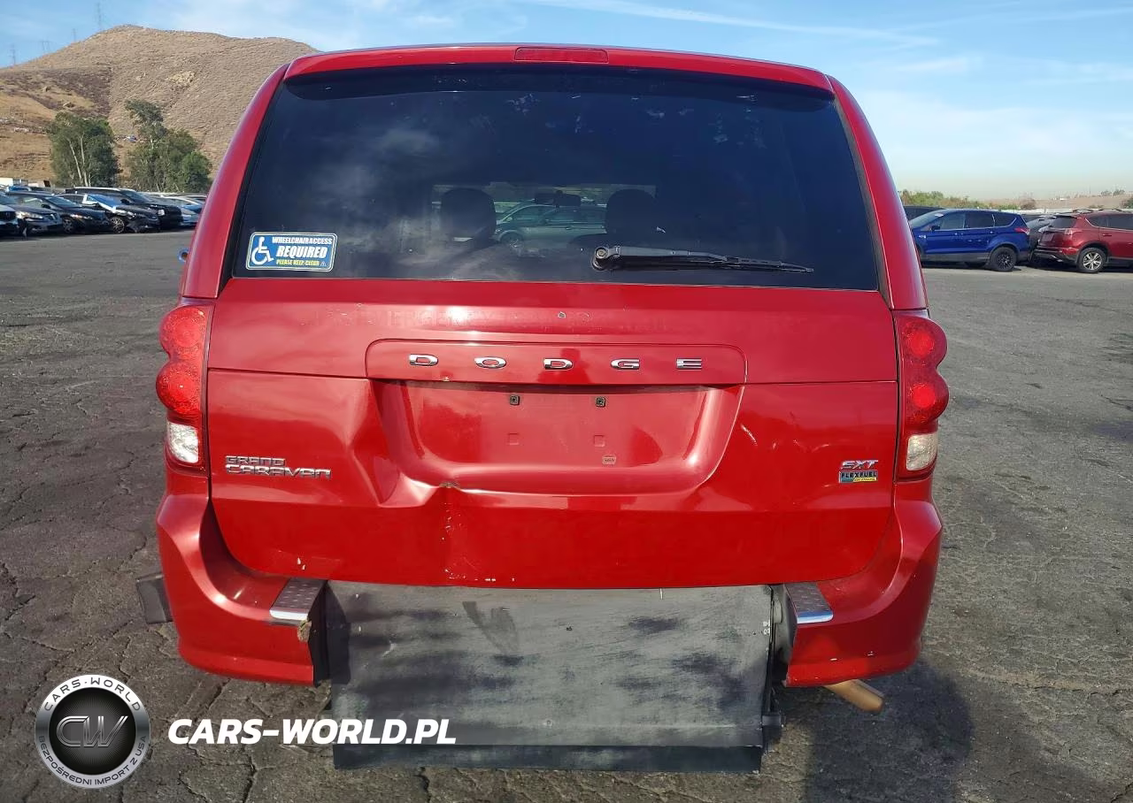 2014 Dodge Grand Caravan Sxt VIN:2C4RDGCG1ER267075 - 6