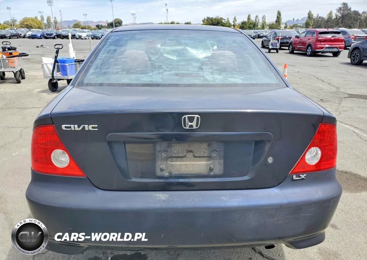 2004 Honda Civic Lx VIN:1HGEM22524L077294 - 6