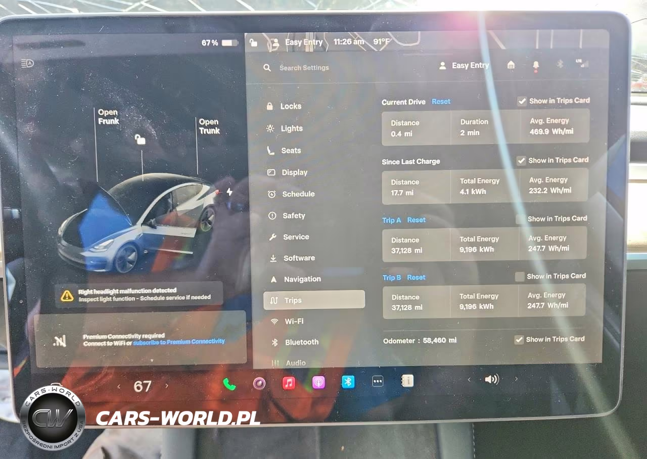 2021 Tesla Model 3 VIN:5YJ3E1EA1MF099800 - 9