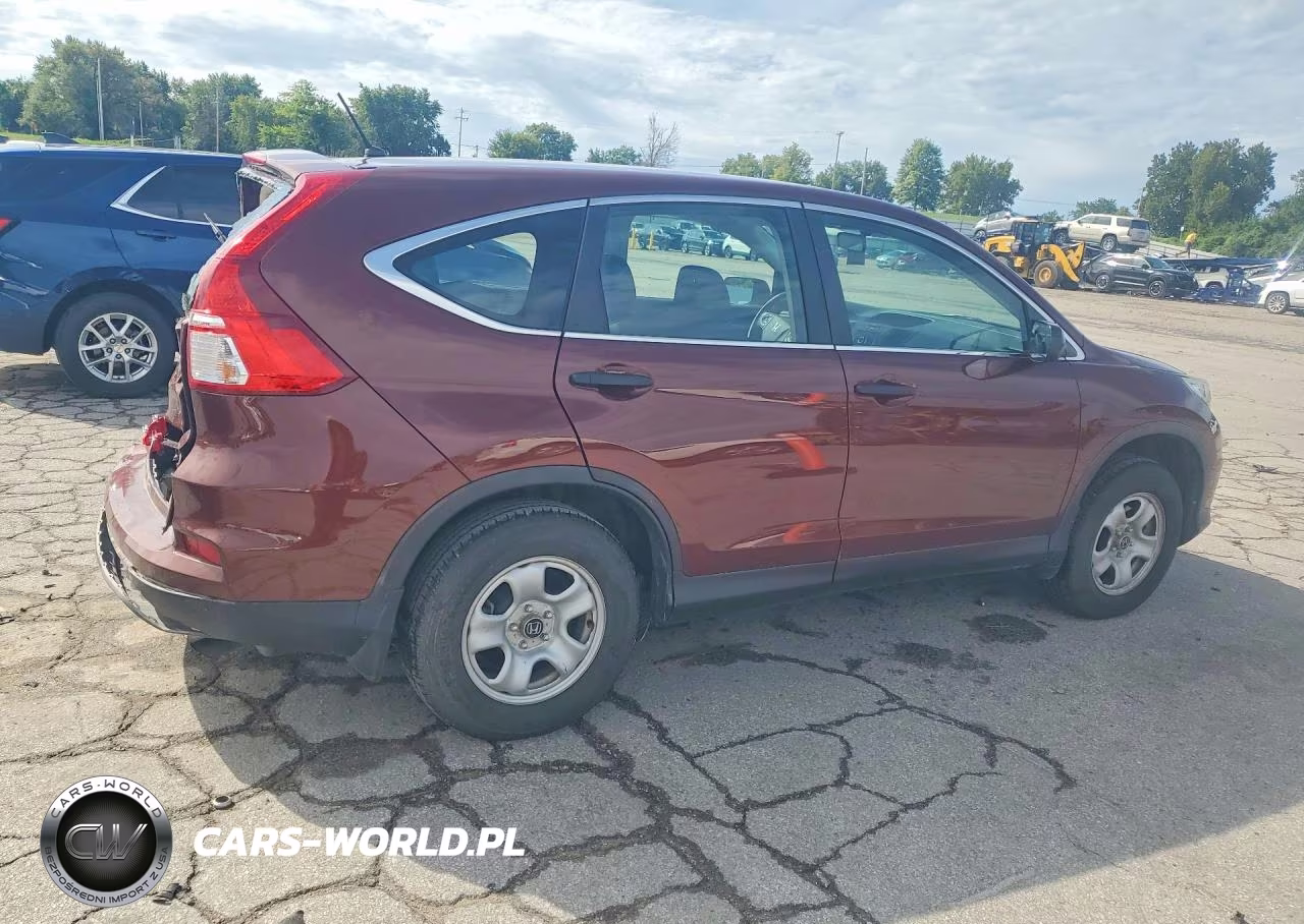 2015 Honda Cr-V Lx VIN:5J6RM4H3XFL070530 - 3