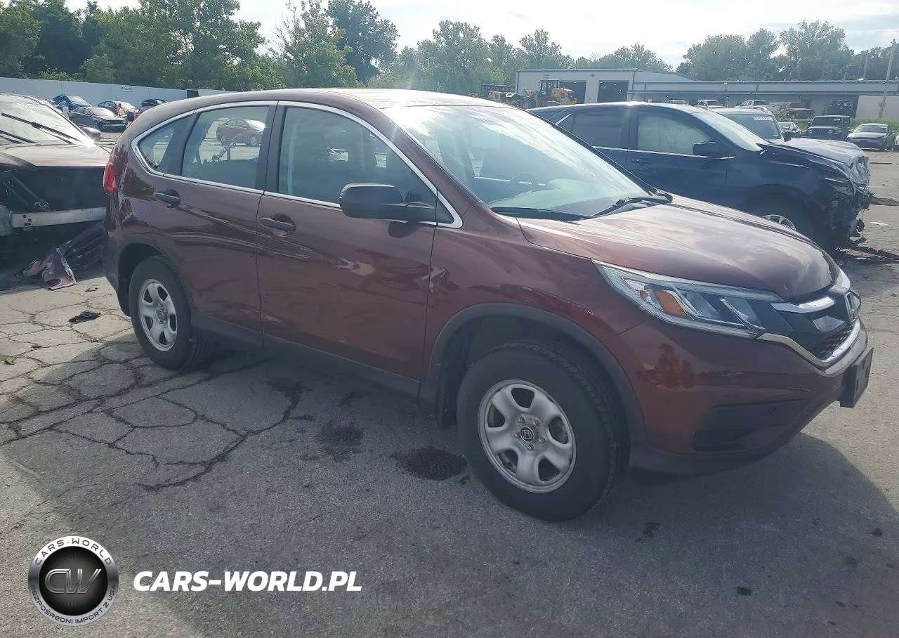 2015 Honda Cr-V Lx VIN:5J6RM4H3XFL070530 - 4