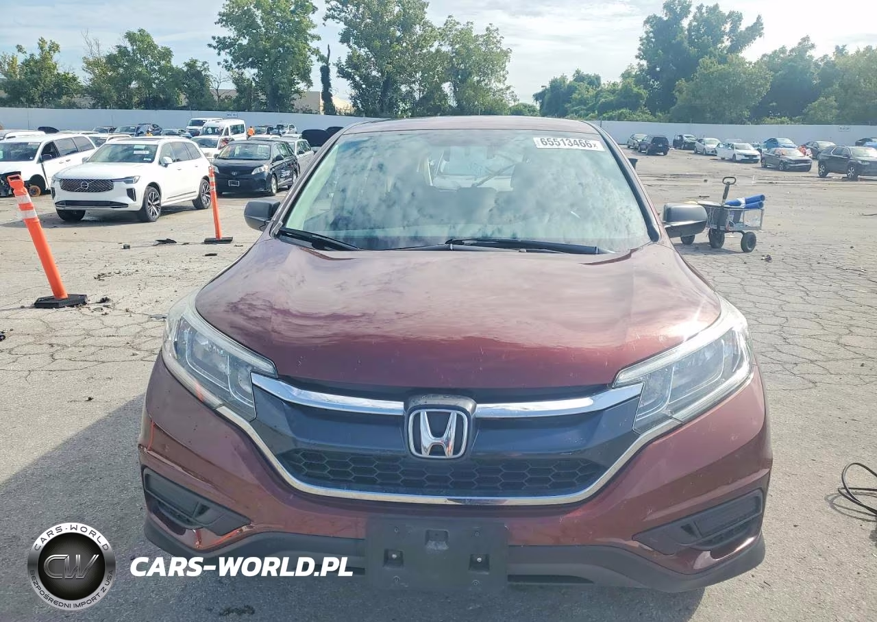 2015 Honda Cr-V Lx VIN:5J6RM4H3XFL070530 - 5