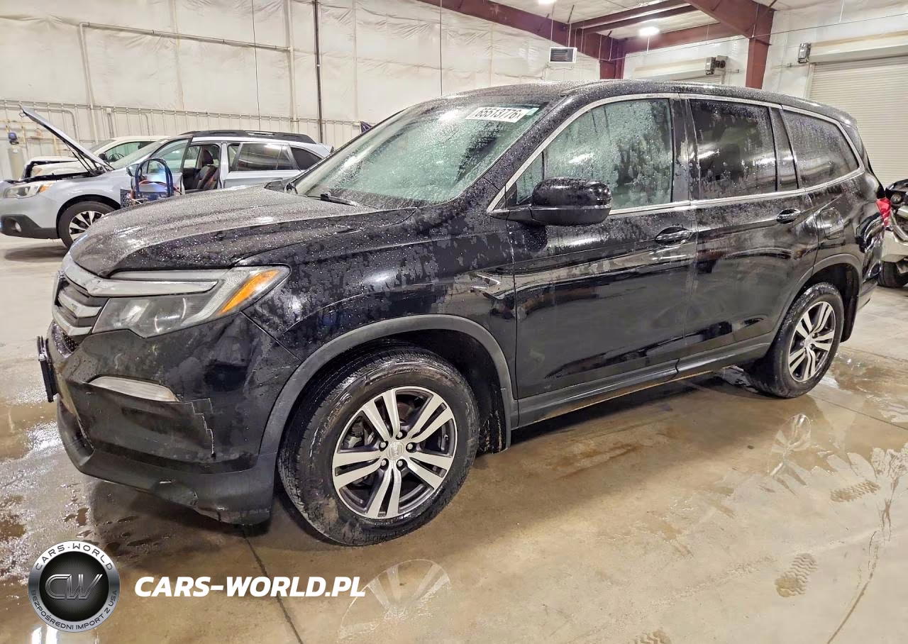 2017 Honda Pilot Exl VIN:5FNYF6H83HB065274 - 1