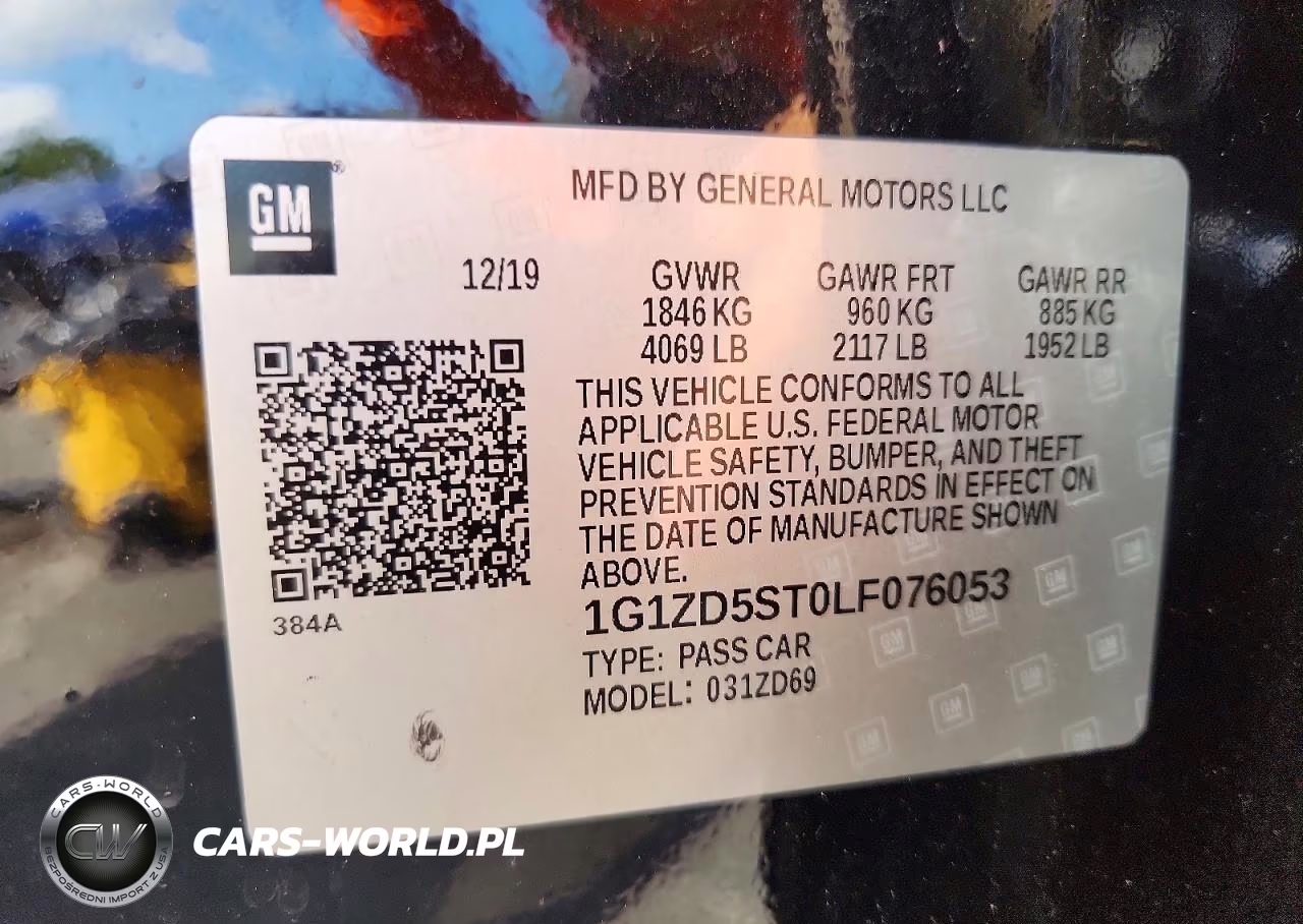 2020 Chevrolet Malibu Lt VIN:1G1ZD5ST0LF076053 - 12