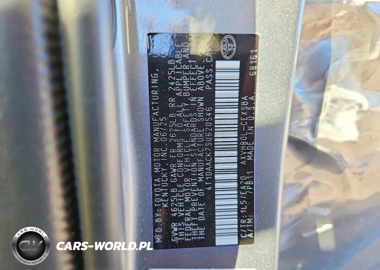 2025 Toyota Camry Se VIN:4T1DAACK7SU620546 - 12