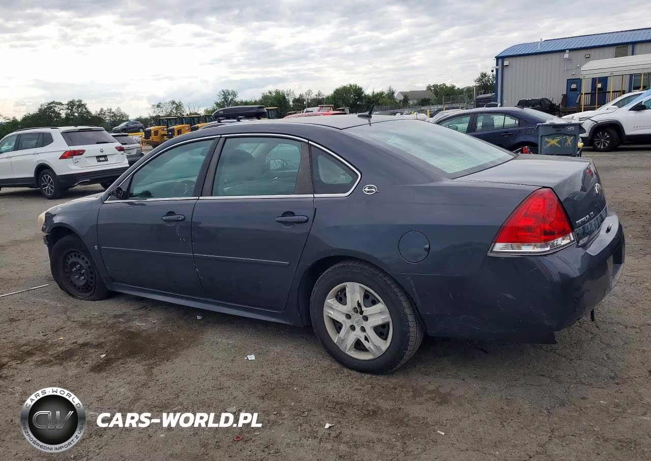 2009 Chevrolet Impala Ls VIN:2G1WB57N191192428 - 2