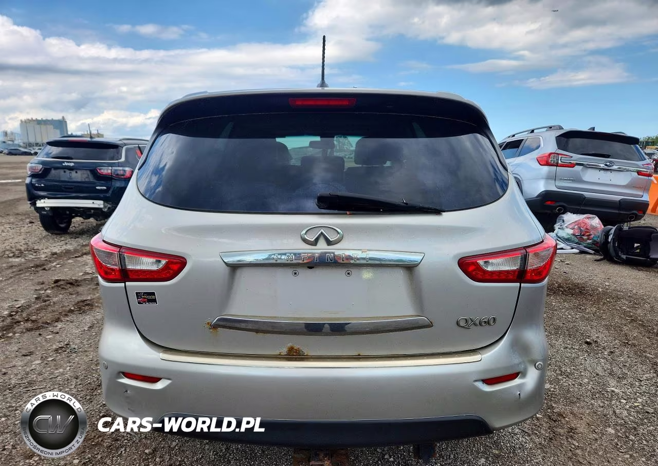 2014 Infiniti Qx60 Base VIN:5N1AL0MM0EC535744 - 6