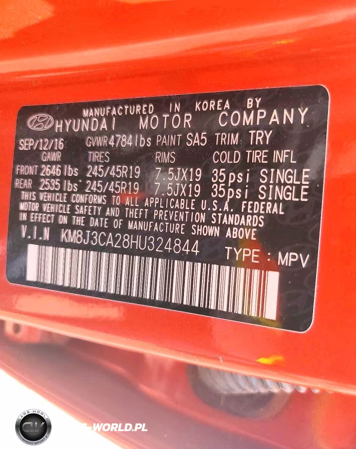 2017 Hyundai Tucson Limited VIN:KM8J3CA28HU324844 - 12