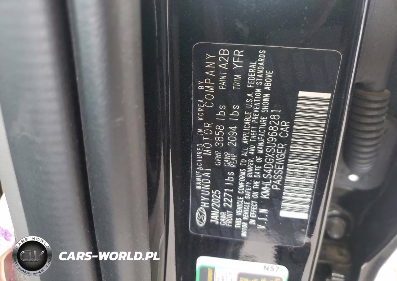 2025 Hyundai Elantra Sel Sel VIN:KMHLS4DGXSU968281 - 12