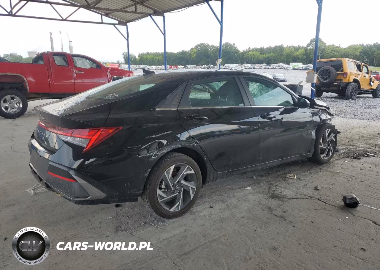 2025 Hyundai Elantra Sel Sel VIN:KMHLS4DGXSU968281 - 3