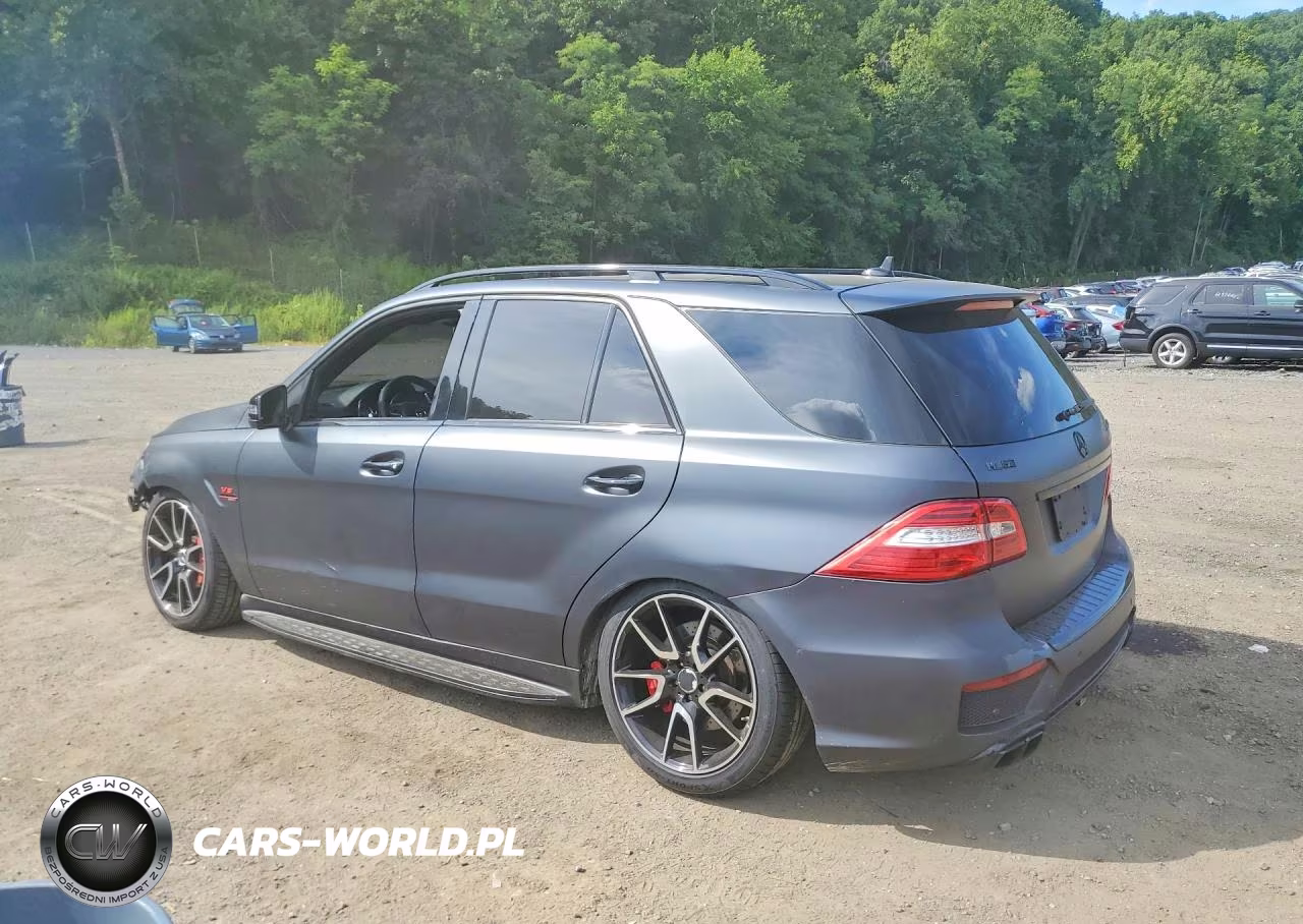2015 Mercedes-Benz Ml 63 Amg VIN:4JGDA7EB5FA572696 - 2