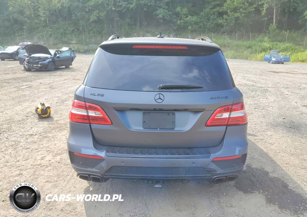 2015 Mercedes-Benz Ml 63 Amg VIN:4JGDA7EB5FA572696 - 6