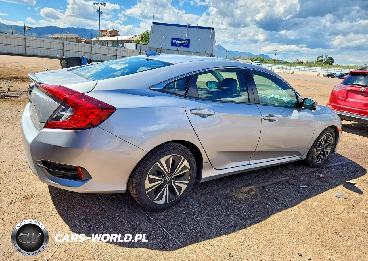 2017 Honda Civic Exl VIN:2HGFC1F75HH651208 - 3