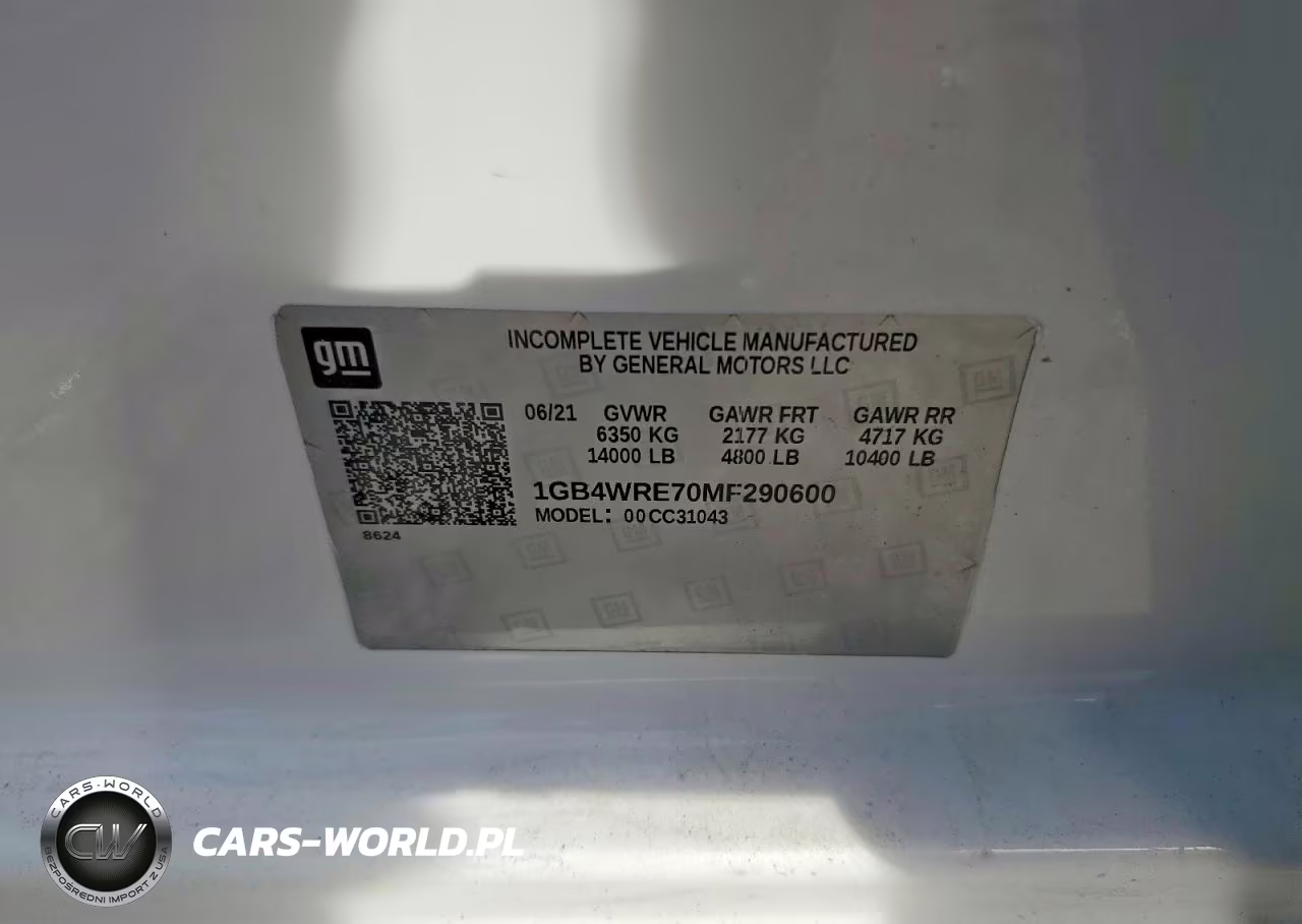 2021 Chevrolet Silverado C3500 VIN:1GB4WRE70MF290600 - 12