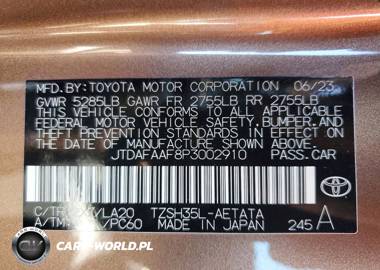 2023 Toyota Crown Platinum VIN:JTDAFAAF8P3002910 - 13