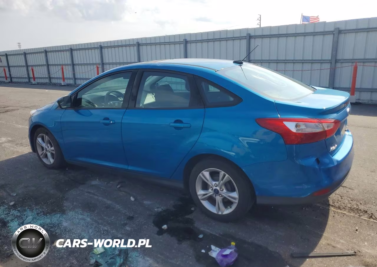 2014 Ford Focus Se VIN:1FADP3F24EL447790 - 2