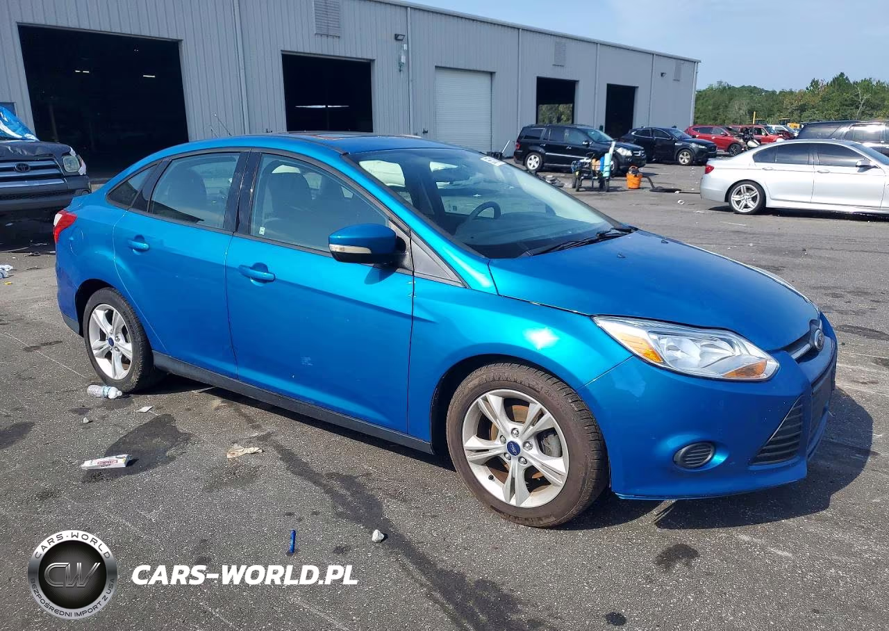 2014 Ford Focus Se VIN:1FADP3F24EL447790 - 4