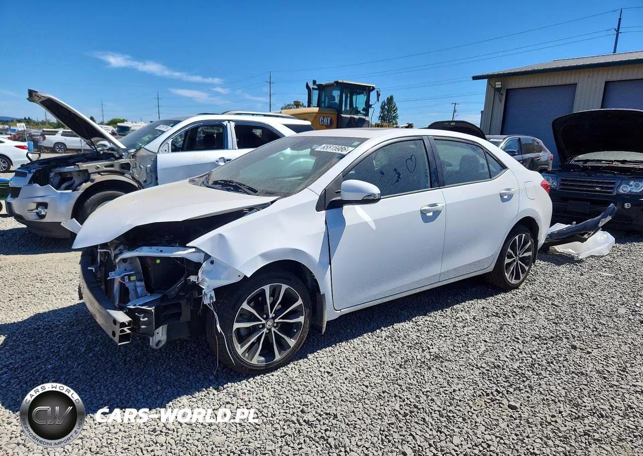 2017 Toyota Corolla Se VIN:2T1BURHE5HC932732 - 1