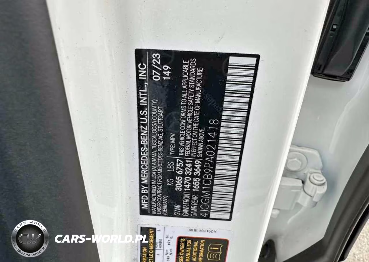 2023 Mercedes-Benz Eqe Suv 350 4Matic VIN:4JGGM1CB9PA021418 - 10