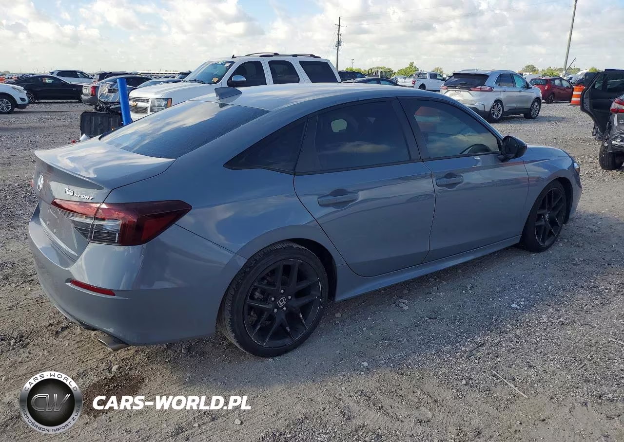 2025 Honda Civic Sport VIN:2HGFE2F59SH567432 - 3